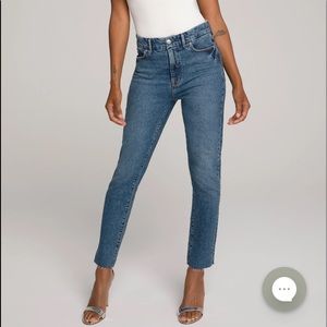 Good American - “Good Classic” jeans, color Blue 510